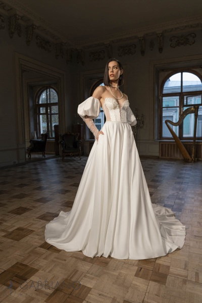 свадебное платье «Алико » коллекции «Lotus» | Gabbiano