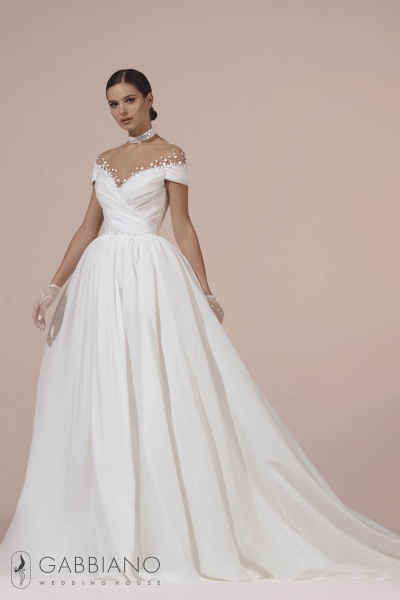 свадебное платье «Агнетта» коллекции «Premium» | Gabbiano