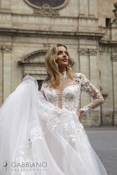 свадебное платье «Винилопа» коллекции «Wild Rose» | Gabbiano