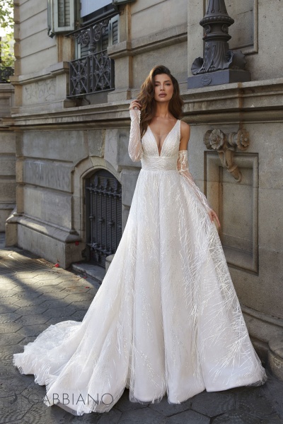 свадебное платье «Байра» коллекции «Wild Rose» | Gabbiano