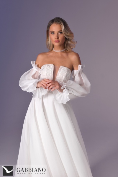 свадебное платье «Асфея» коллекции «Diva» | Gabbiano